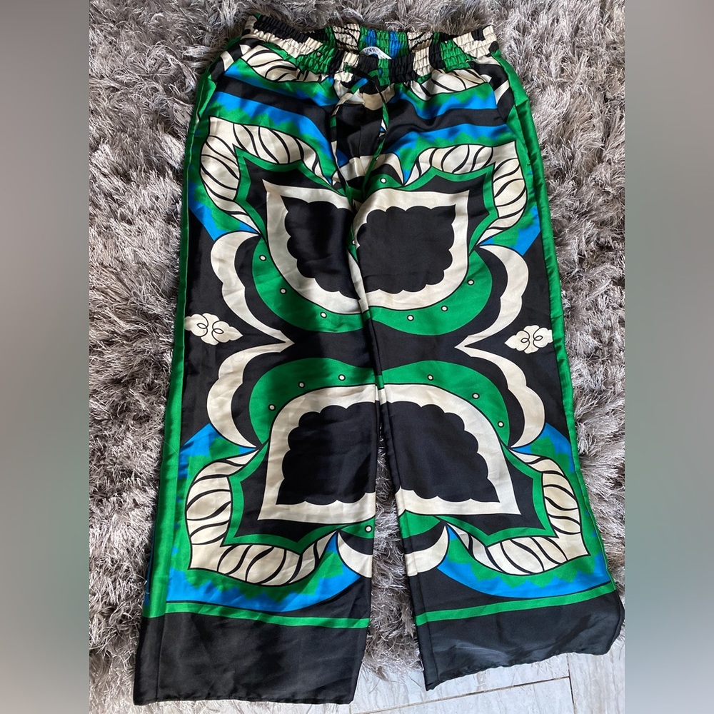 Brand new satin pants